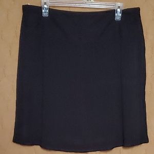 Black pleated Skirt